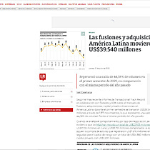 Las fusiones y adquisiciones en Amrica Latina movieron ms de US$39.540 millones